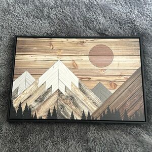 Mountain canvas print